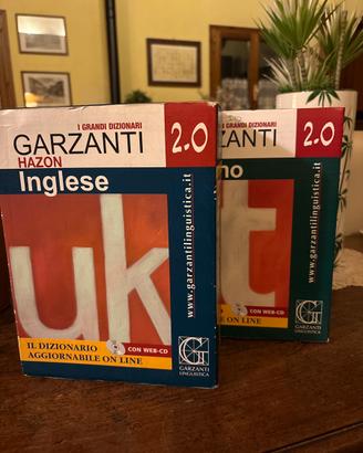 Coppia Dizionari Garzanti 2.0 (Inglese + Italiano)