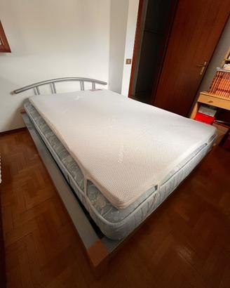letto + materasso + topper