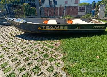 Barca pesca in alluminio