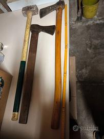 ascie spacca legna, mazza demolitrice