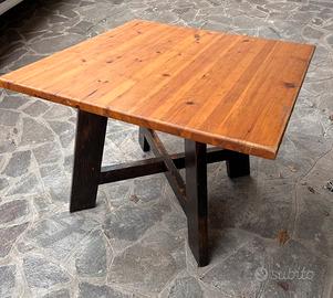 Tavolo artiginale 100x100