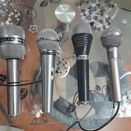 3 microfoni dinamici Davoli e Kennet