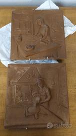 quadri in terracotta 