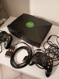 X-box classic  console completa di giochi