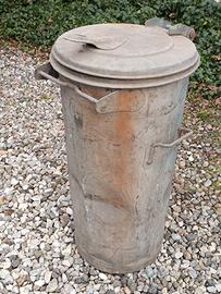 bidone vintage contenitore 