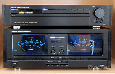 ONKYO-Accoppiata Pre Onkyo p 304-Finale M 508