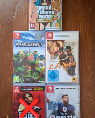 giochi per la nintendo switch 