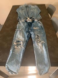 Camicia e Jeans Denim azzurri