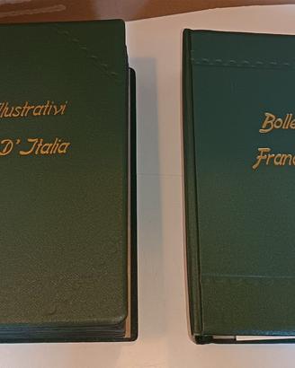 Bollettini illustrativi Francobolli anni 50 e 60