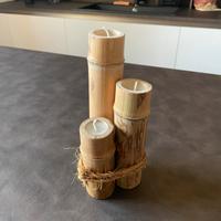 Arredo in bambù.