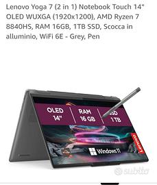 Lenovo Yoga 2 in 1 PC portatile