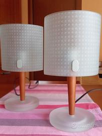 Set di due lampade da comodino Aureliano Toso