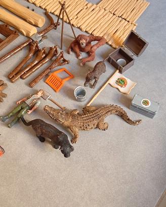 Wild Life Stazione di Croco Schleich