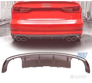 DIFFUSORE AUDI A3 8V SEDAN S LINE 13-16 LOOK S3