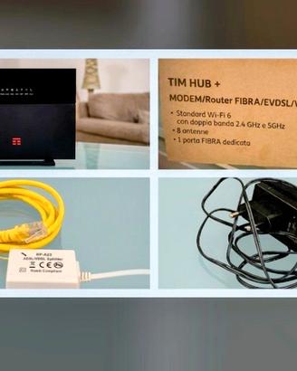 Modem Router TIM HUB+ (Wi-Fi 6) - Come Nuovo