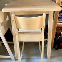 Ikea tavolo alto e sedie