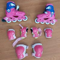 Pattini e protezioni bambina taglia 30-32