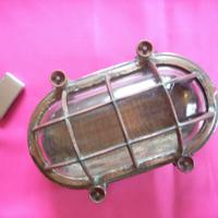 LAMPADA NAVALE ORIGINALE IN BRONZO