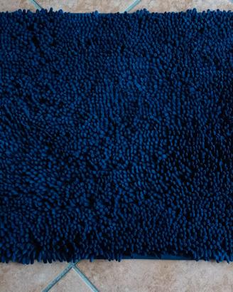 Tappeto per bagno blu