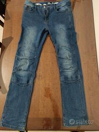 Pantaloni jeans moto OJ