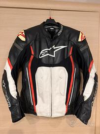 Tuta Moto In Pelle Divisibile Alpinestars