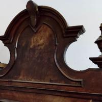 armadio da camera con specchio stile umbertino