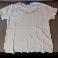 Maglia in cotone da donna Noir Provençal