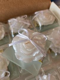 Candela con piattino