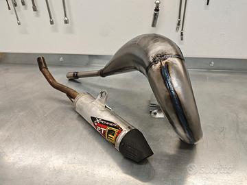 scarico completo Fresco kx 125 2004-2008