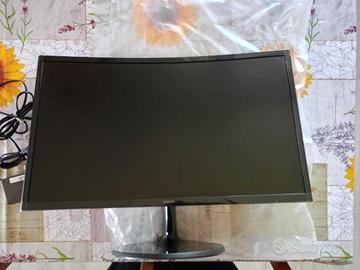 Schermo monitor pc curvo