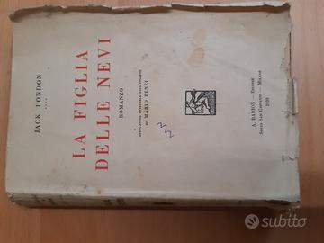 libro Jack london 1930 editore Barion