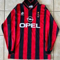 Maglia calcio milan lotto 1995/96 lotto