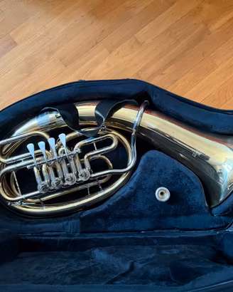 Baritono Roy Benson BH-202 in Sib custodia bocchin