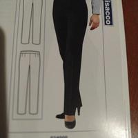 Pantalone cameriera, servizio nero 100% poliestere