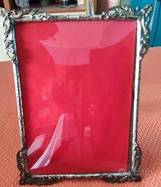 Antica cornice in argento