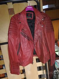 Giacca in pelle Franco De Roma luxury factory