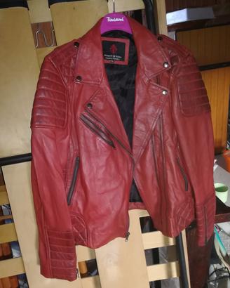Giacca in pelle Franco De Roma luxury factory