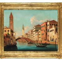 Artista Fine del XIX Secolo, Veduta di Venezia