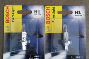 SET Lampadine Auto Bosch PureLight H1-12V55W Nuove