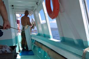 Motobarca pescaturismo