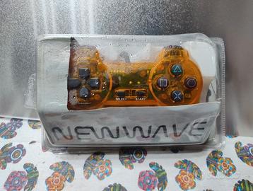 Controller Playstation 1 boxato nuovo arancione