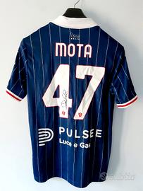 Maglia Calcio Monza Mota #47 Match Worn e firmata