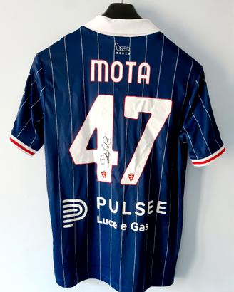 Maglia Calcio Monza Mota #47 Match Worn e firmata