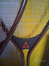 coppia racchette fischer vintage 