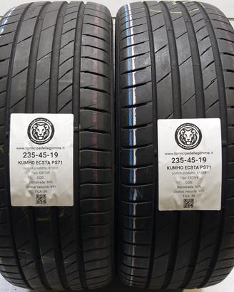 2 GOMME 235 45 19 KUMHO A61503
