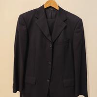 abito completo blu scuro in frescolana 46