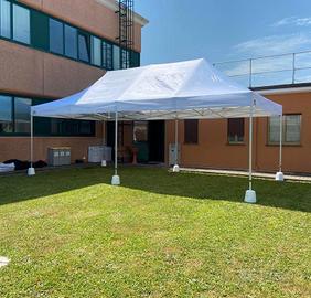 Gazebo Pieghevole Rinforzato mt 4,00x8,00 Easy UP