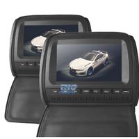 COPPIA DI POGGIATESTA DVD CON SCHERMO 9 POLICI, CO