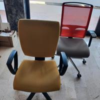 Sedie per ufficio da ripristinare 
