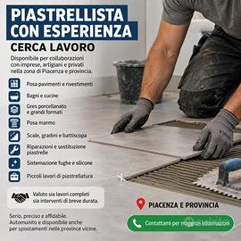 PIASTRELLISTA CON ESPERIENZA